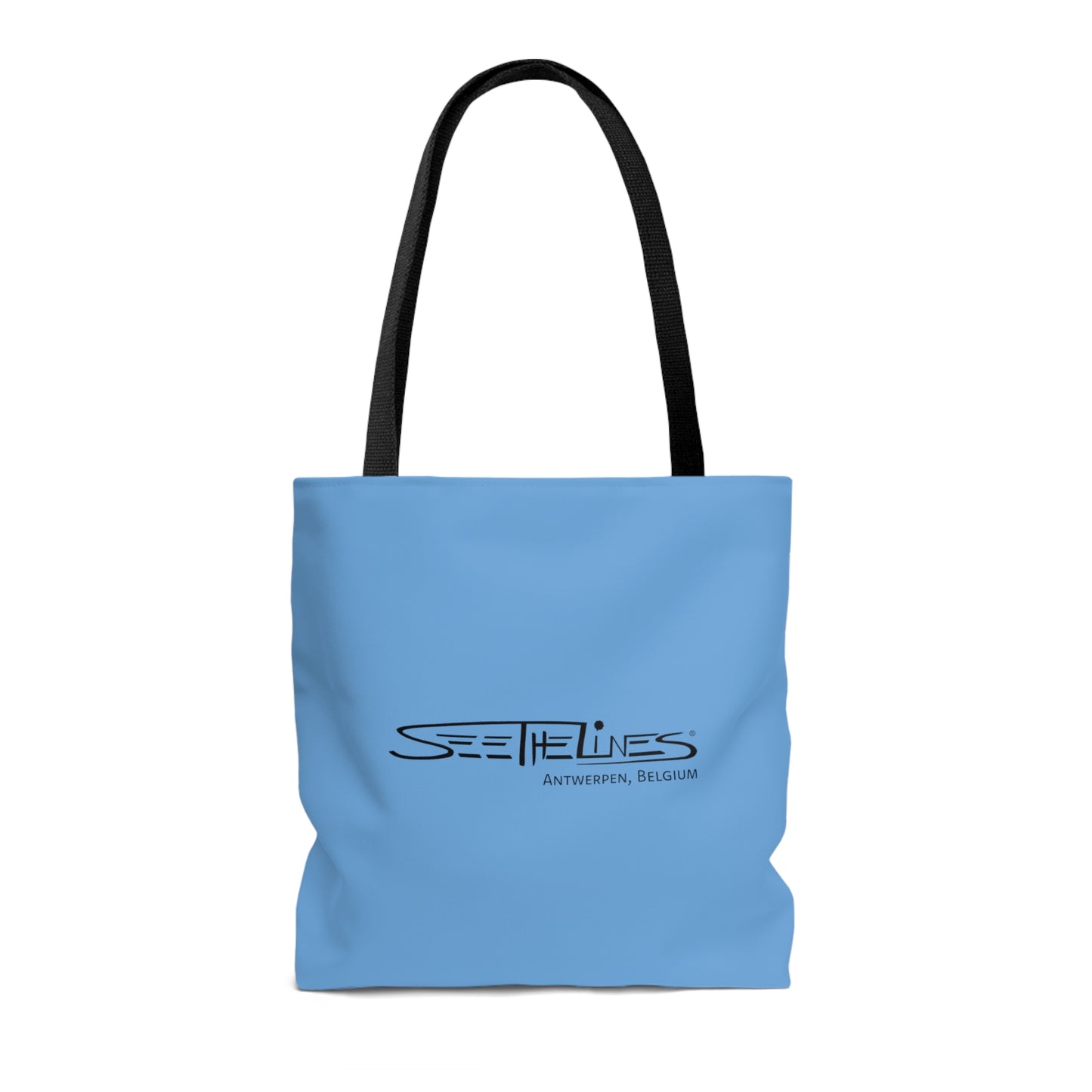 Antwerpen Light Blue Tote Bag (BELGIUM)