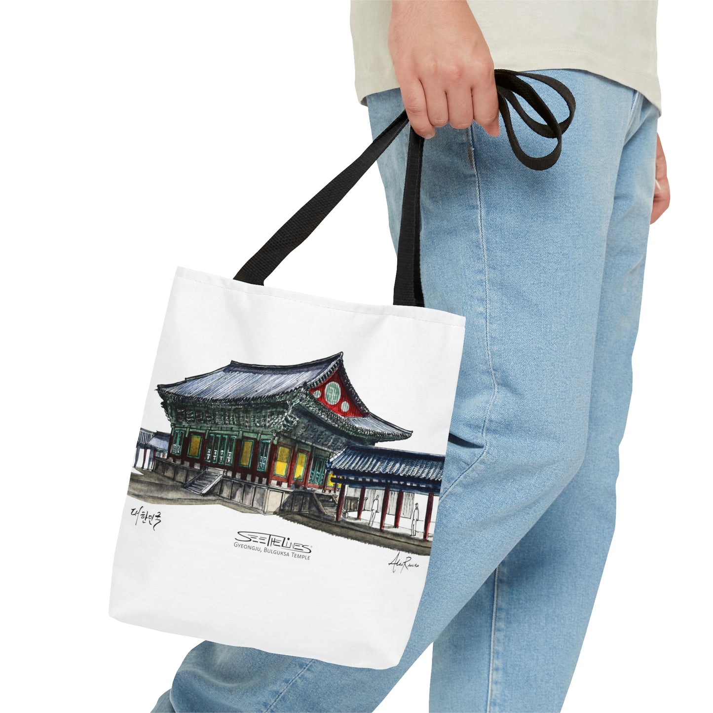 Gyeongju Temple Tote Bag (SOUTH KOREA)