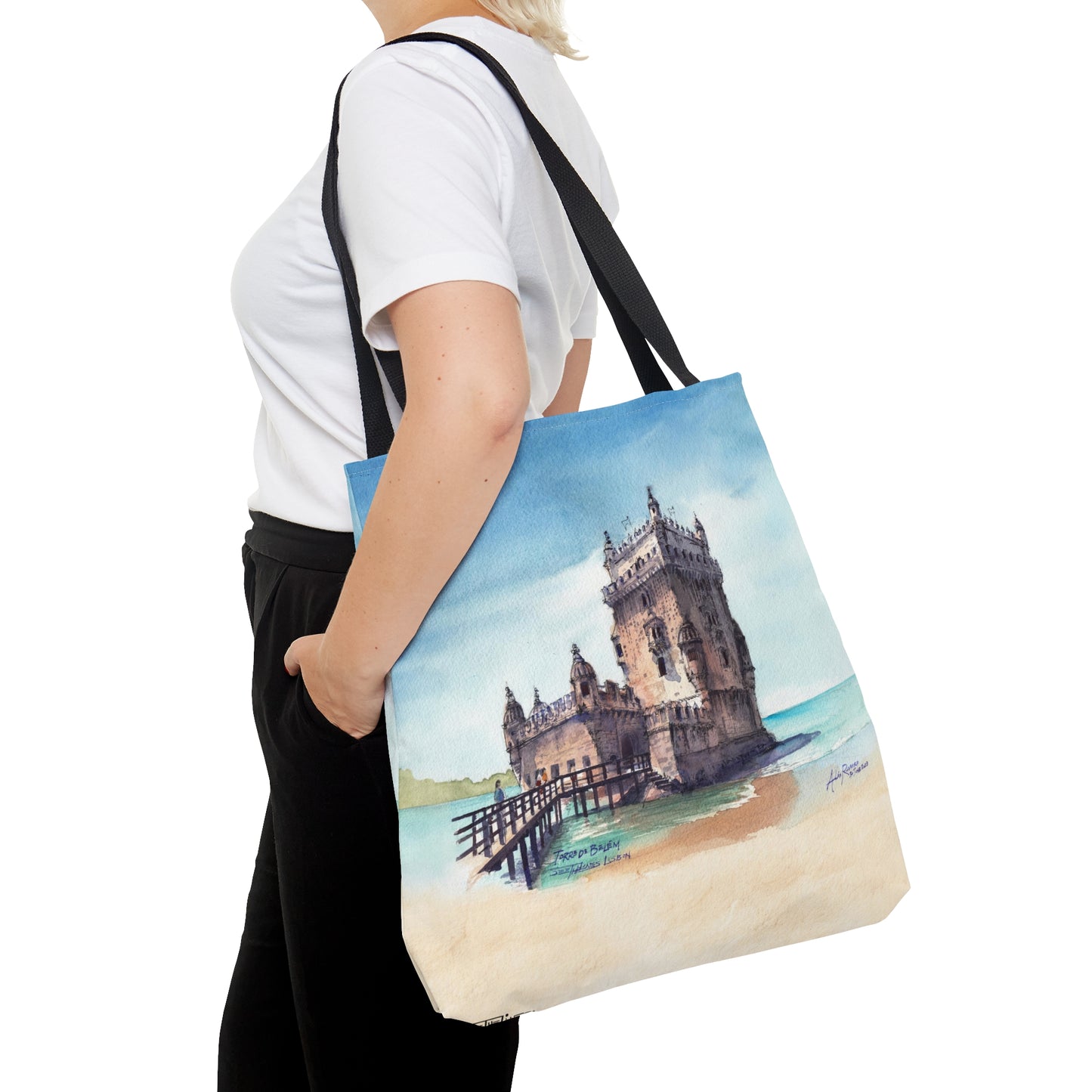 Lisbon: Torre de Belém Tote Bag (Portugal)