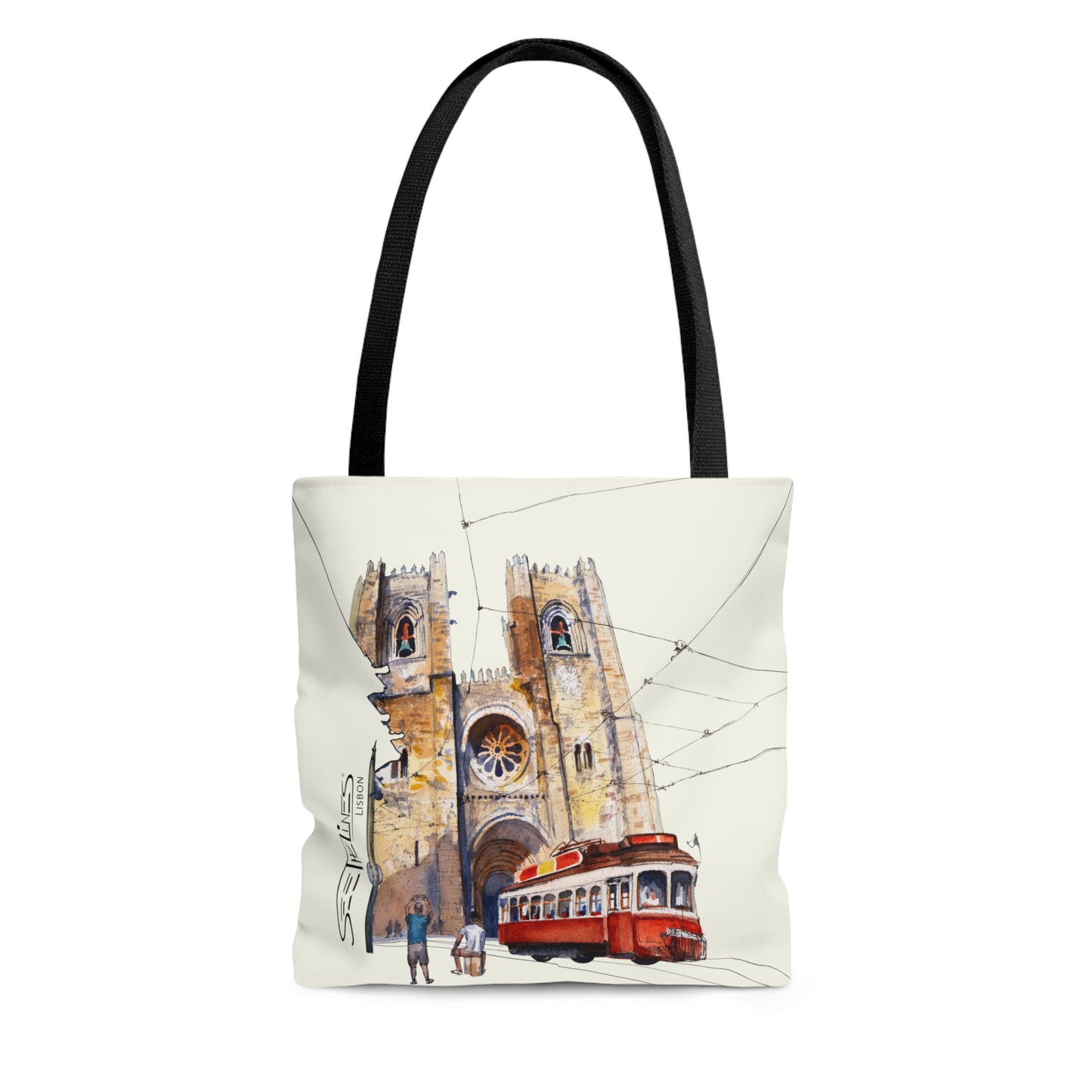 Lisbon Cathedral Tote Bag (PORTUGAL)