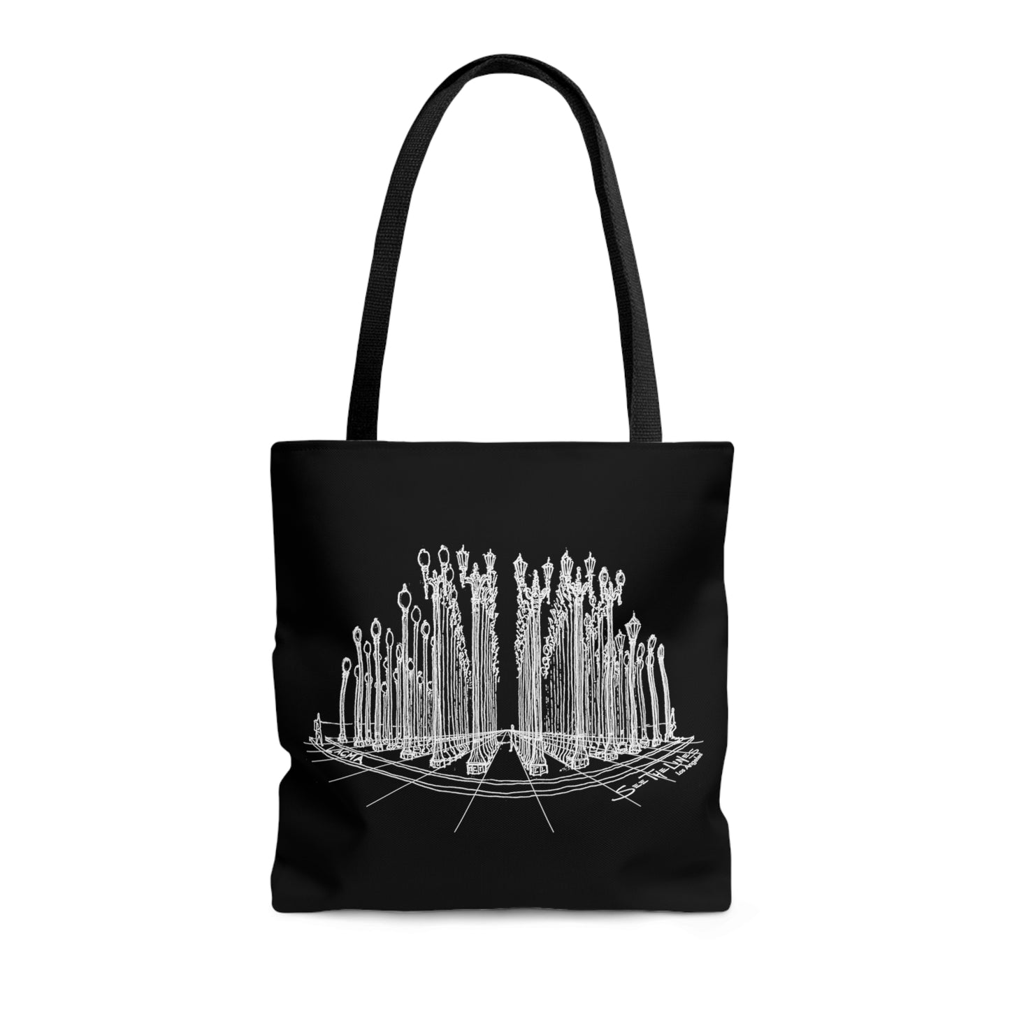 LACMA Los Angeles Black Tote Bag (USA)