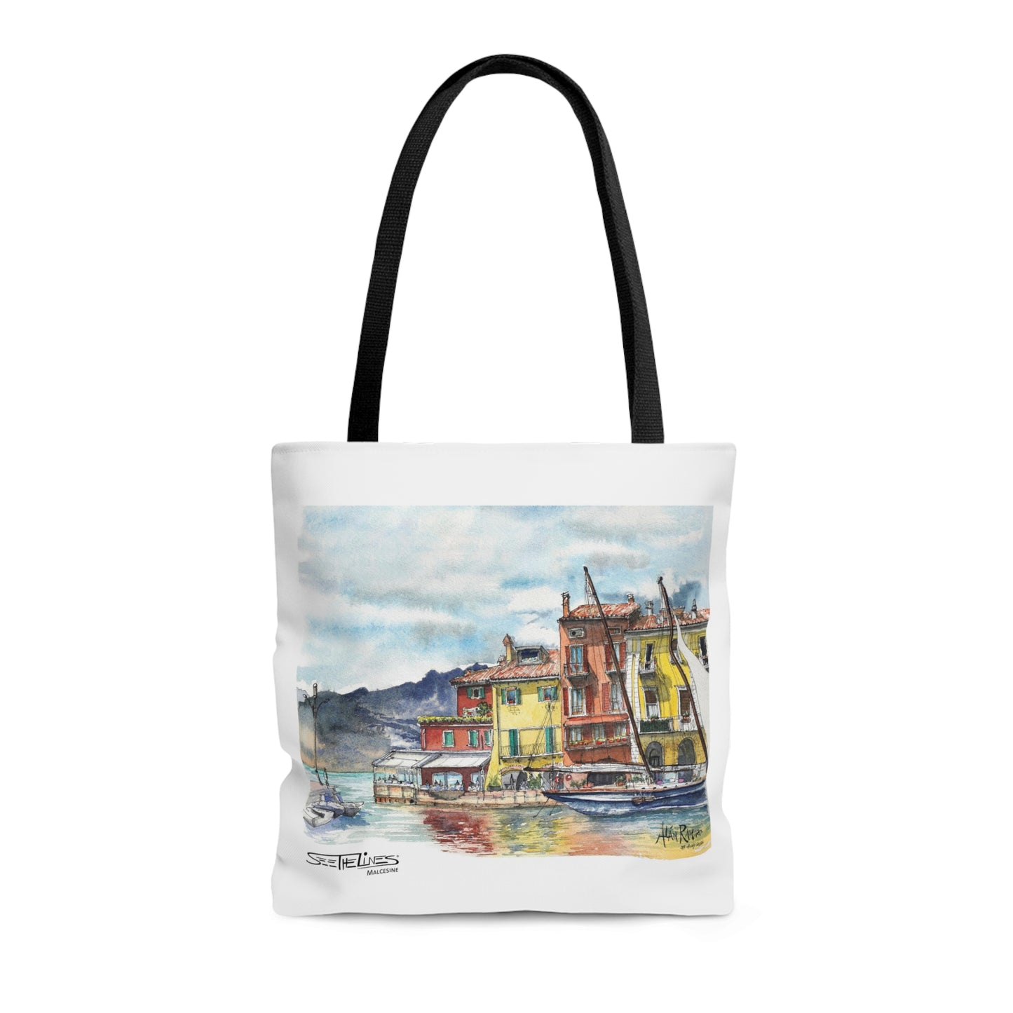 Malcesine, Lake Garda Tote Bag (ITALY)