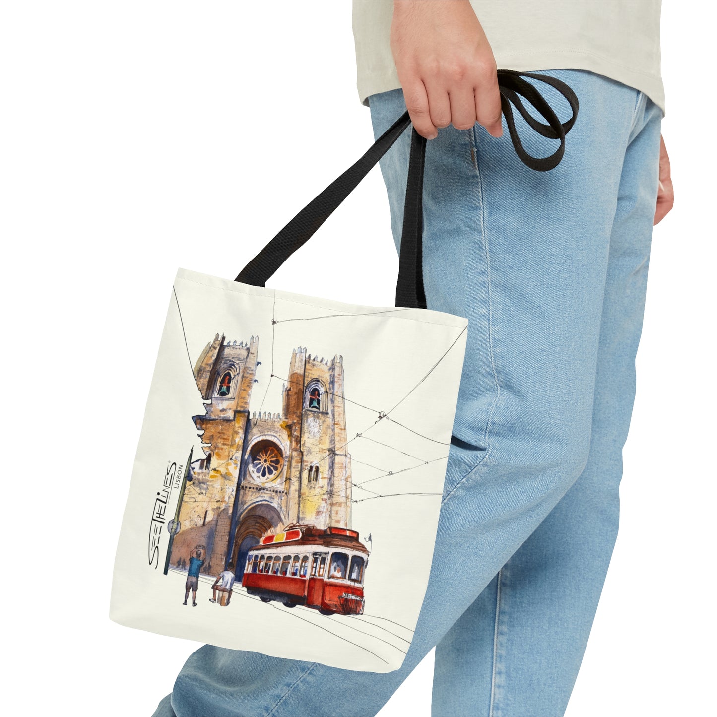 Lisbon Cathedral Tote Bag (PORTUGAL)