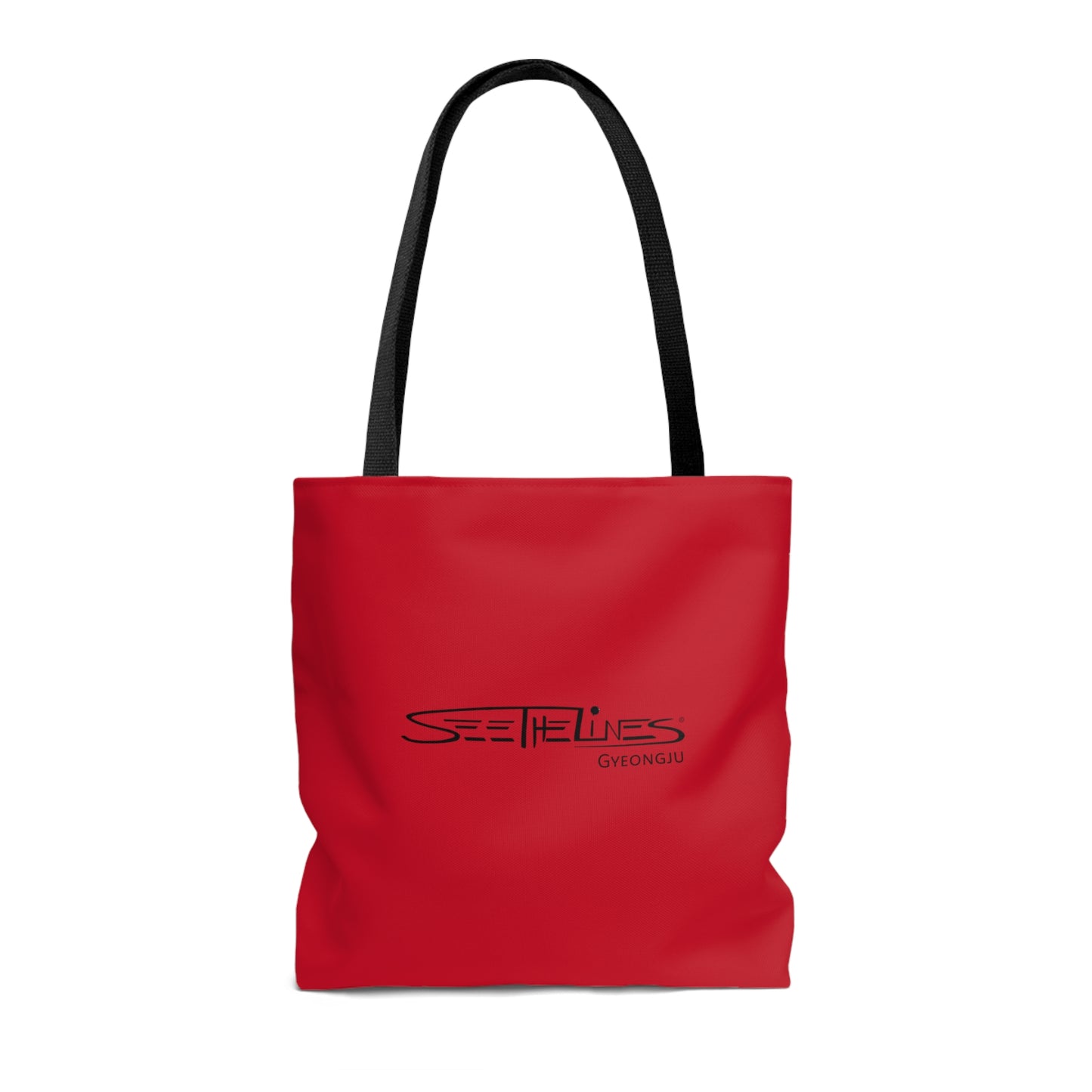 Gyeongju, Bolguksa Temple Red Tote Bag (SOUTH KOREA)