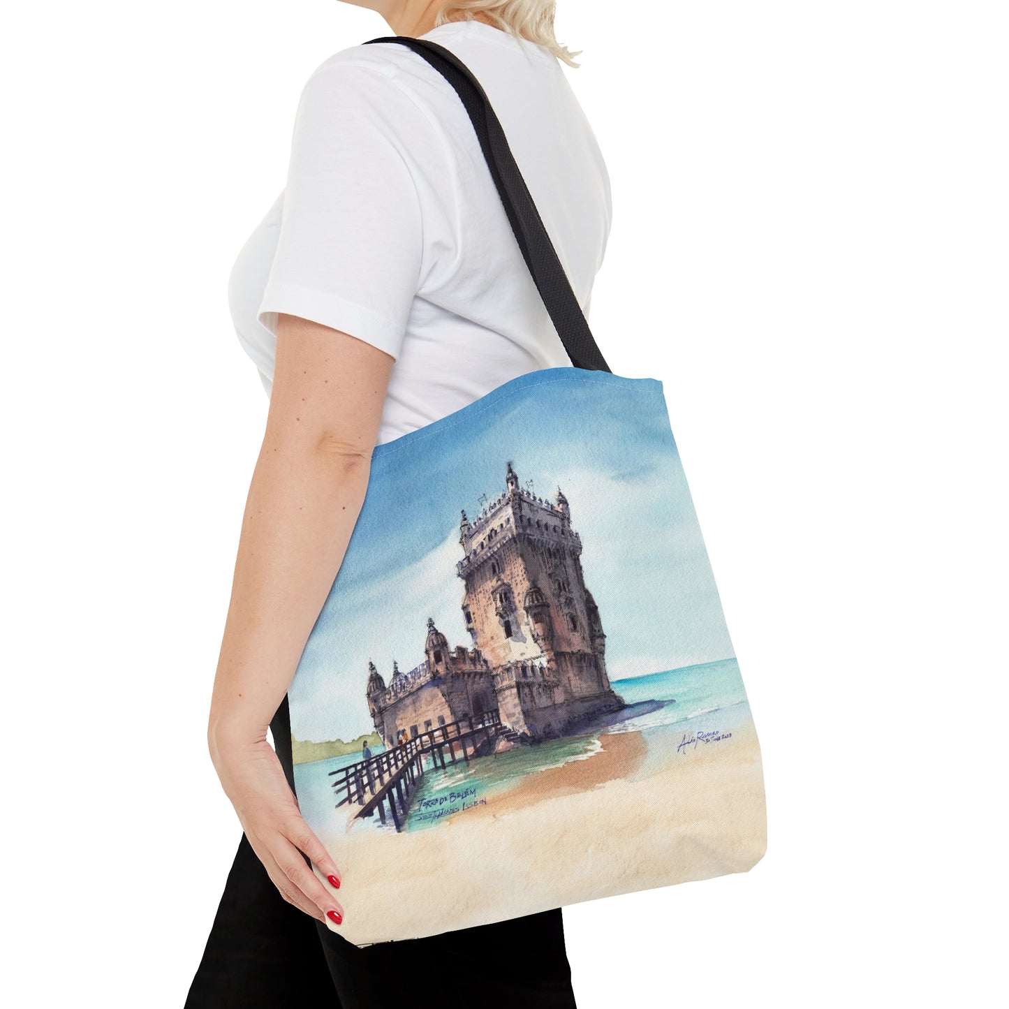 Lisbon: Torre de Belém Tote Bag (Portugal)