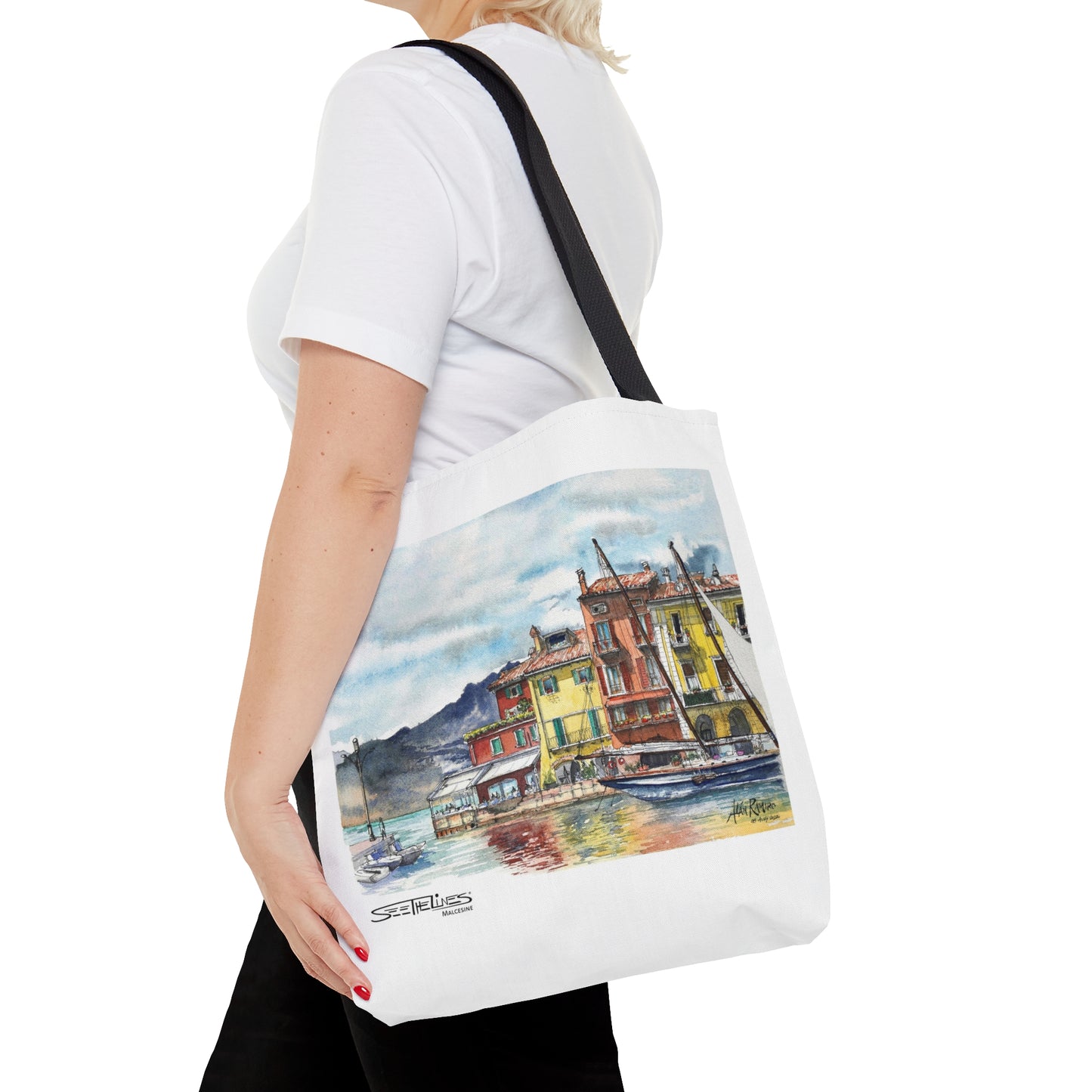 Malcesine, Lake Garda Tote Bag (ITALY)