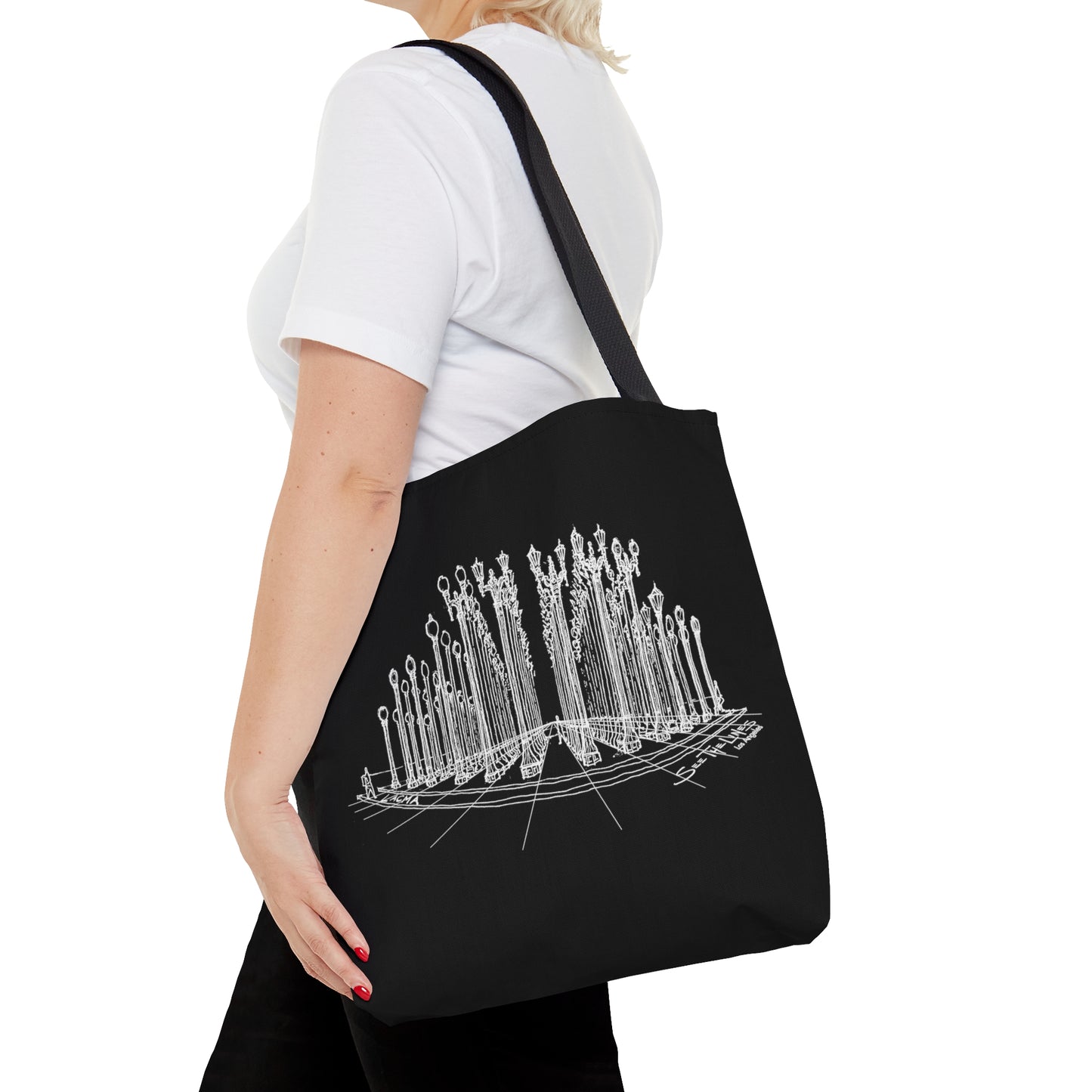 LACMA Los Angeles Black Tote Bag (USA)