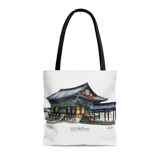 Gyeongju Temple Tote Bag (SOUTH KOREA)