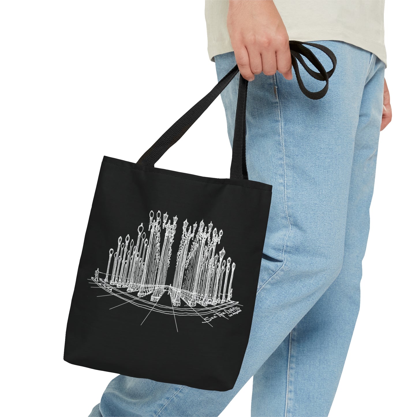 LACMA Los Angeles Black Tote Bag (USA)