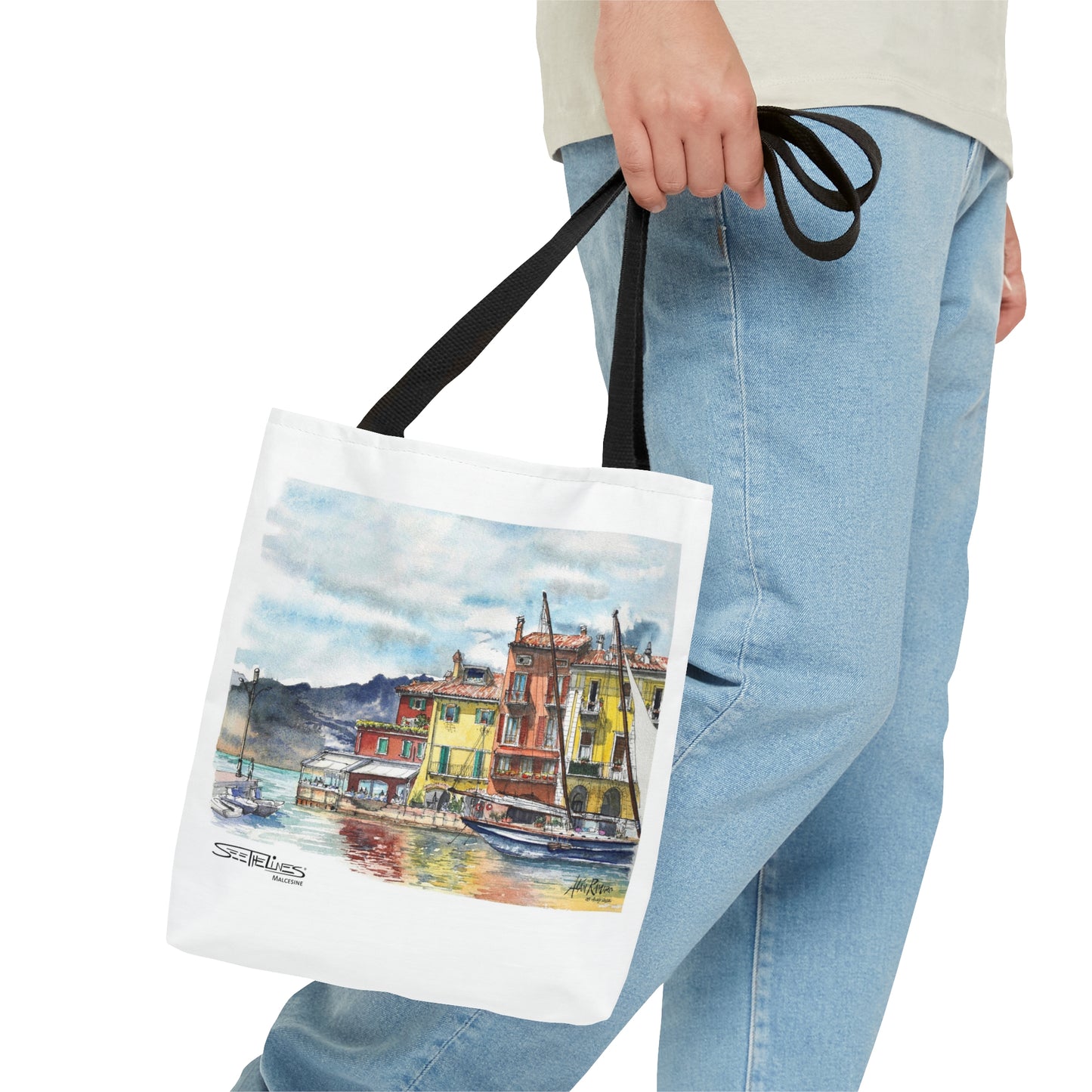 Malcesine, Lake Garda Tote Bag (ITALY)