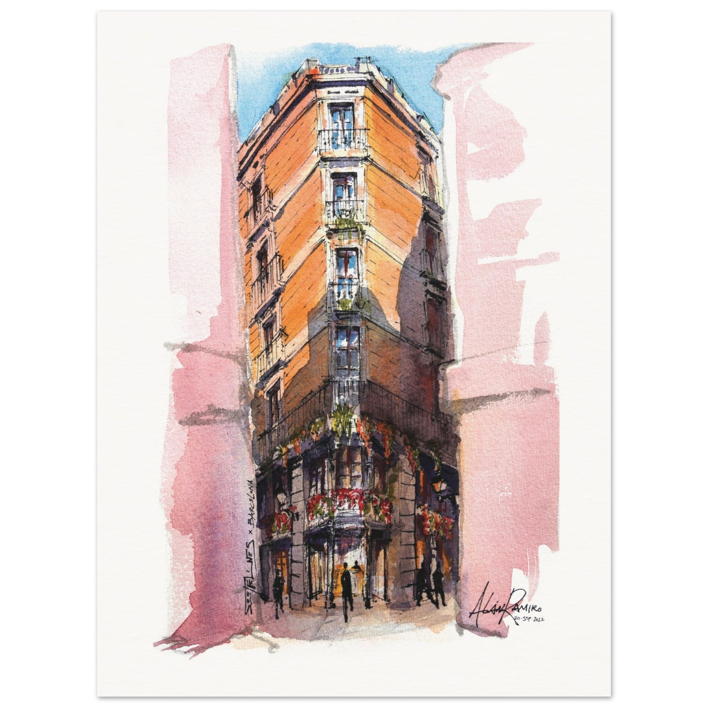 Barcelona - El Born - Fine Art Print (CATALONIA, SPAIN)