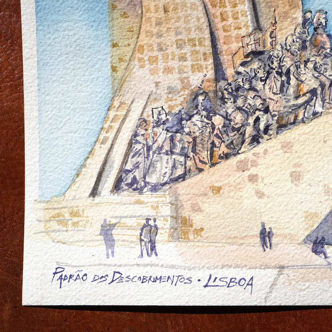 Padrão dos Descobrimentos - Original Watercolor