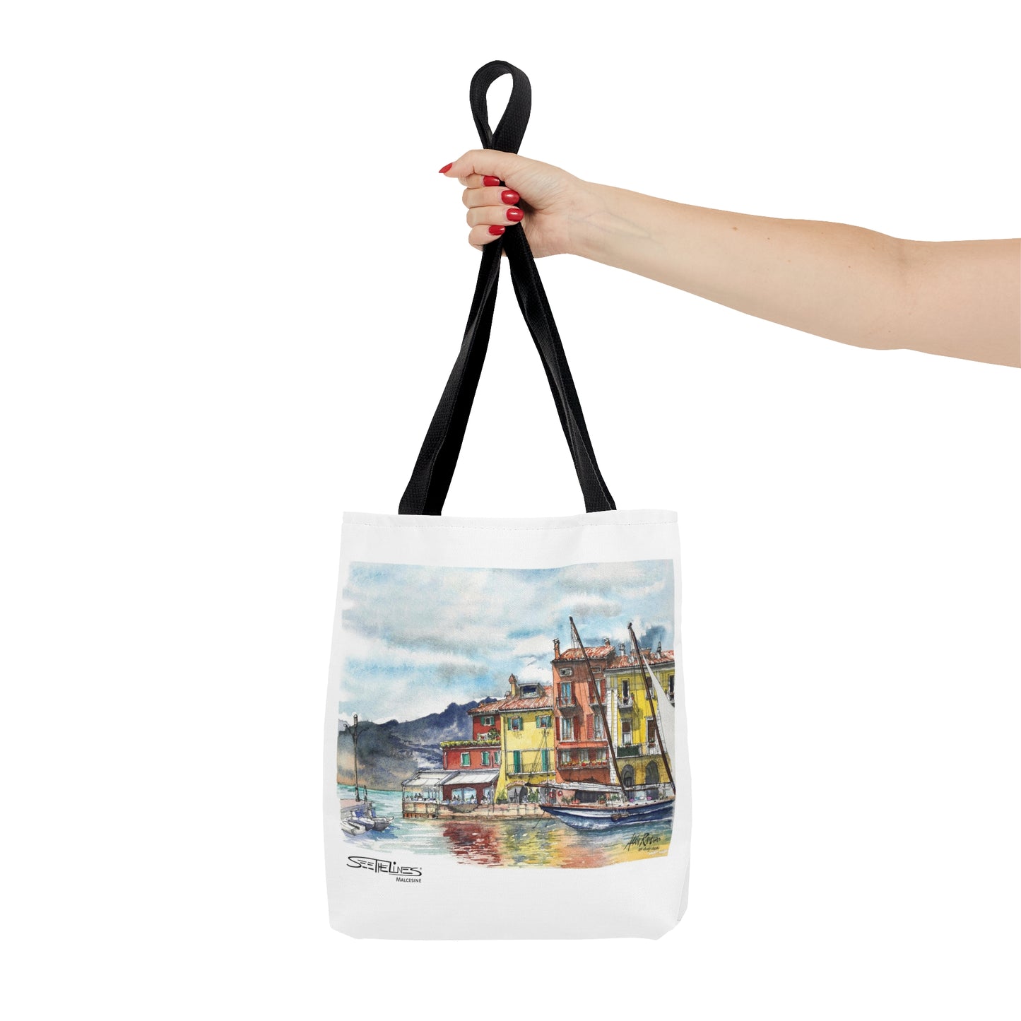 Malcesine, Lake Garda Tote Bag (ITALY)