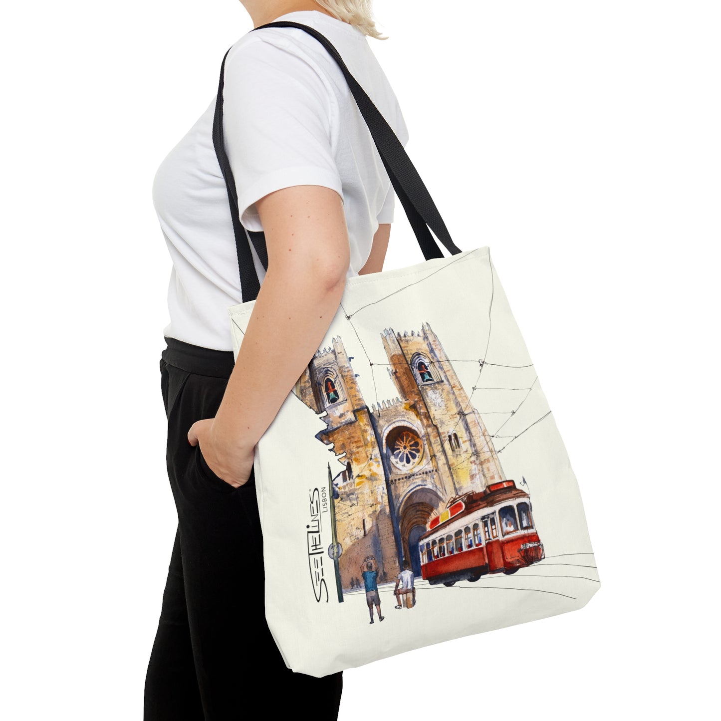 Lisbon Cathedral Tote Bag (PORTUGAL)