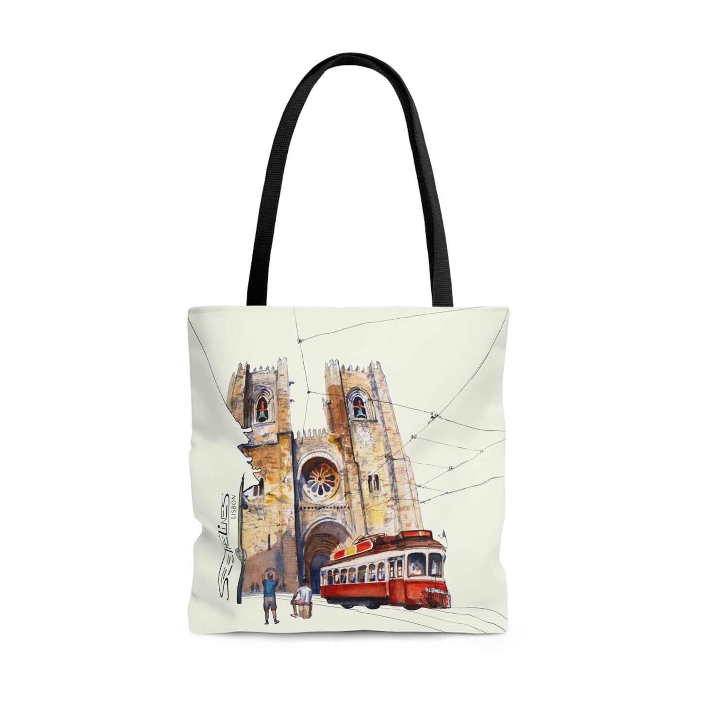 Lisbon Cathedral Tote Bag (PORTUGAL)