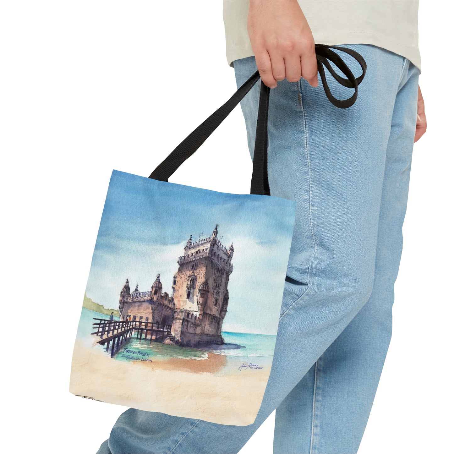 Lisbon: Torre de Belém Tote Bag (Portugal)