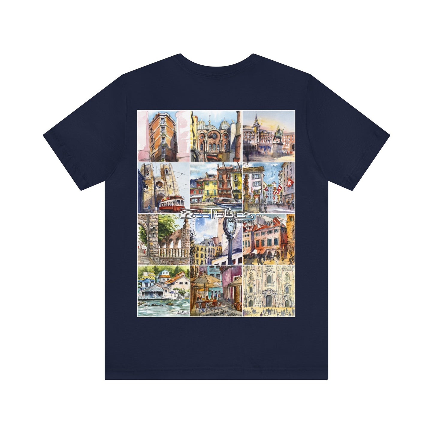 seethelines Worldwide Tee (Europe)