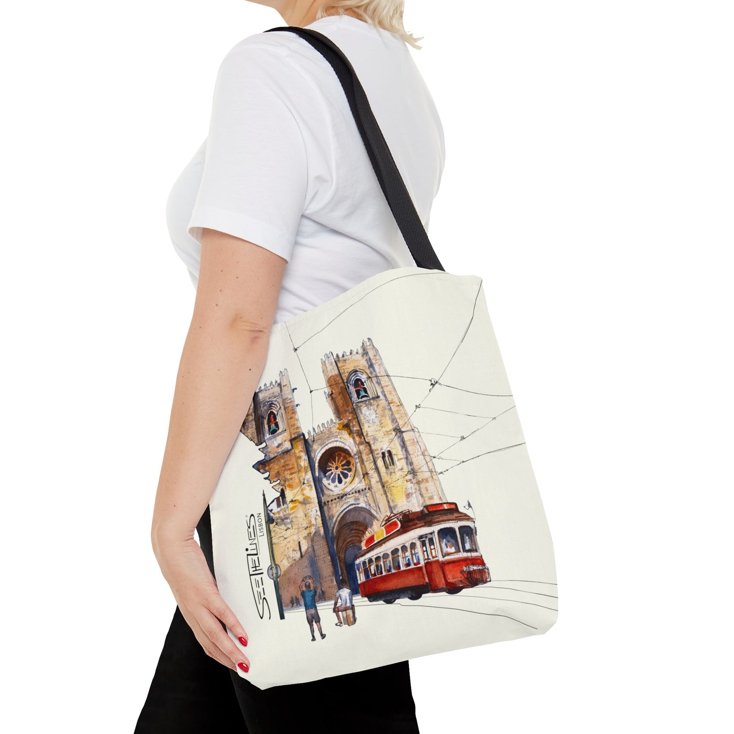 Lisbon Cathedral Tote Bag (PORTUGAL)