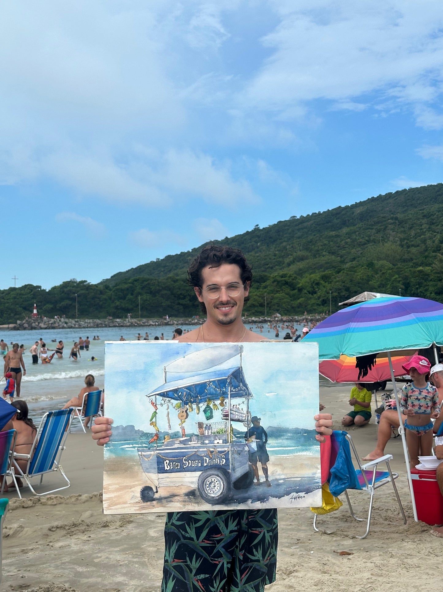 Caipirinha Cart, Florianópolis, Brazil