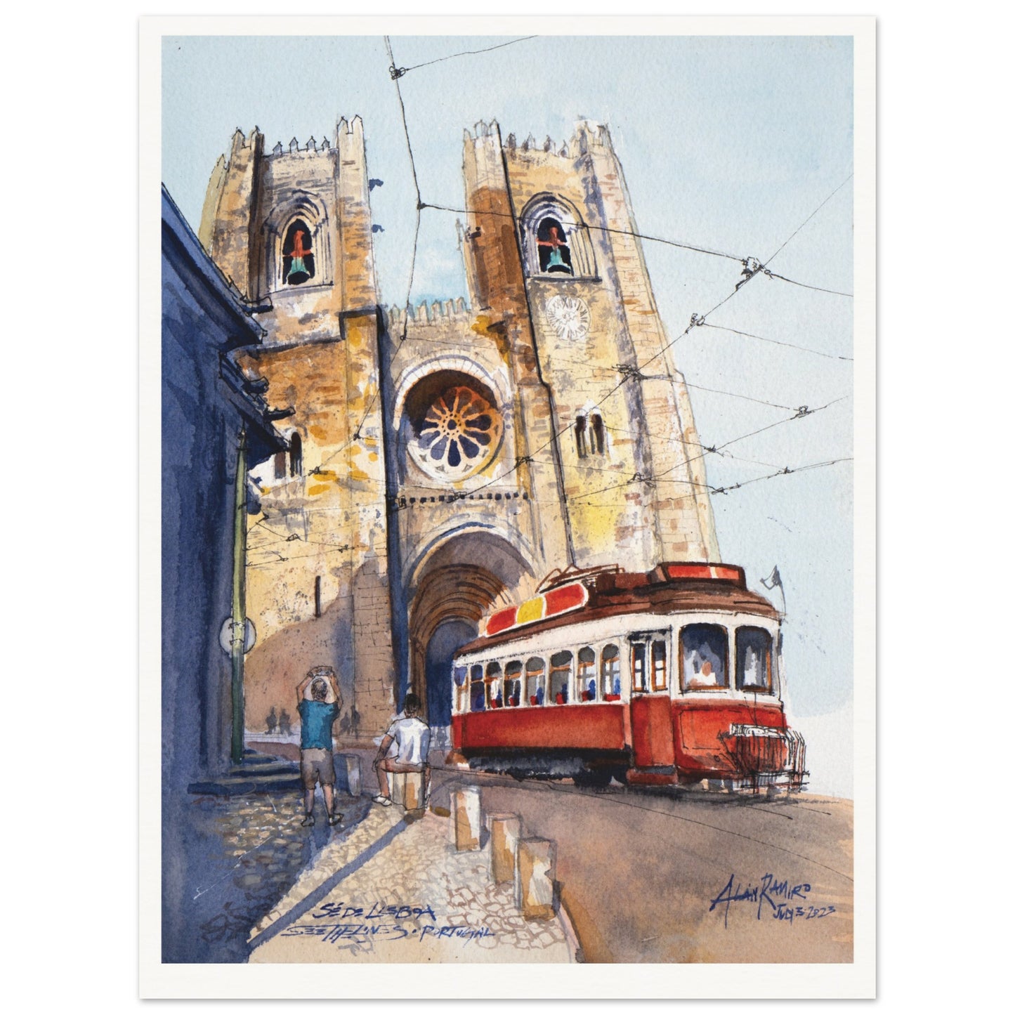 Lisbon Cathedral 2023 - Premium Print (PORTUGAL)