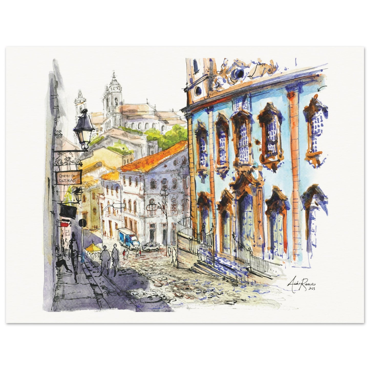 Salvador, Bahia - Fine Art Print (BRAZIL)