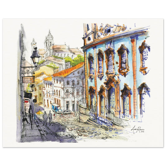 Salvador, Bahia - Fine Art Print (BRAZIL)